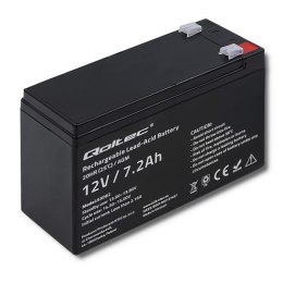 Qoltec Akumulator AGM Qoltec 12V | 7.2Ah | max.108A