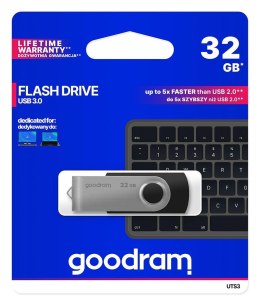 Goodram Pendrive GOODRAM Twister 32GB USB 3.0 Black