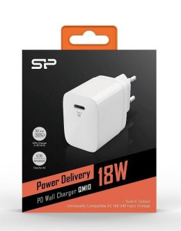 SILICON POWER Ładowarka sieciowa Silicon Power Boost Charger QM10 3A (18W) USB-C + Kabel USB-C --> Lightning