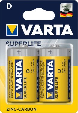 VARTA BATERIE Baterie Varta Superlife, Mono R20/D - 2 szt