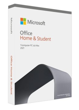 Microsoft Oprogramowanie Microsoft Office Home and Student 2021 Polish P8 EuroZone 1 License Medialess