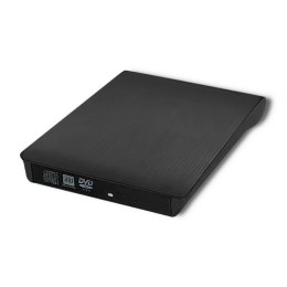 Qoltec Nagrywarka Qoltec DVD-RW zewnętrzna | USB3.0 | czarna