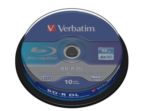VERBATIM BD-R Verbatim 50 GB SL DataLife Cake 10