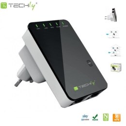 Techly Wzmacniacz sygnału Wi-Fi Techly I-WL-REPEATER2 N300 Wall-Plug