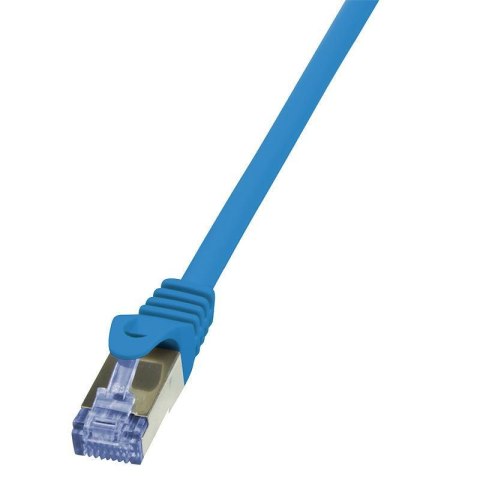 LogiLink Patchcord LogiLink CQ3036S Cat.6A S/FTP 1m niebieski