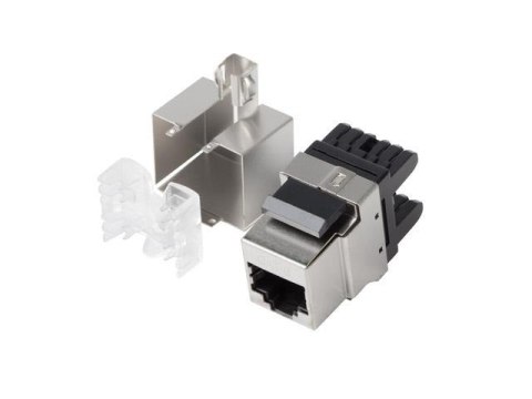 LANBERG Moduł Keystone Lanberg gniazdo RJ45 -> LSA FTP kat.6A 180° do puszki montażowej