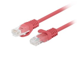 LANBERG Patchcord Lanberg UTP kat.5e 3m czerwony 10-Pack