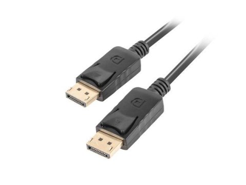 LANBERG Kabel DisplayPort Lanberg M/M 0,5m 4K v1.2 czarny