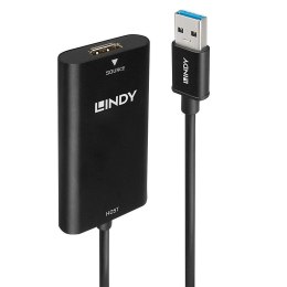 LINDY Konwerter HDMI na USB 3.0 LINDY Video Capture Device czarny