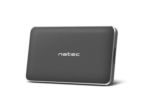 Natec Obudowa na dysk HDD/SSD Natec Oyster Pro 2,5" USB 3.0 aluminium czarna slim