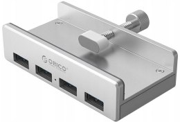 ORICO Hub USB Orico MH4PU-P-SV-BP 4x USB-A, 5Gbps, aktywny, biurkowy