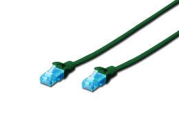 Digitus Patchcord DIGITUS UTP kat. 5e 10m PVC zielony