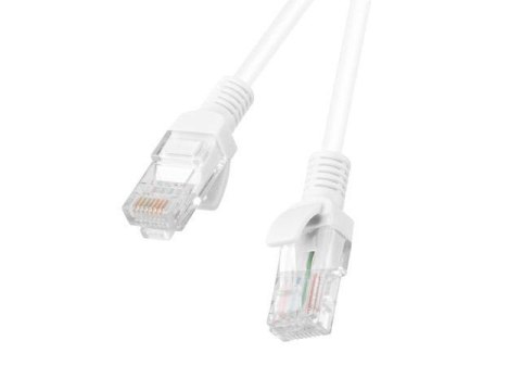 LANBERG Patchcord Lanberg UTP kat.5e 1m biały