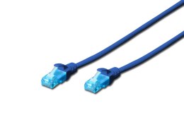 Digitus Patchcord DIGITUS UTP kat. 5e 1m PVC niebieski