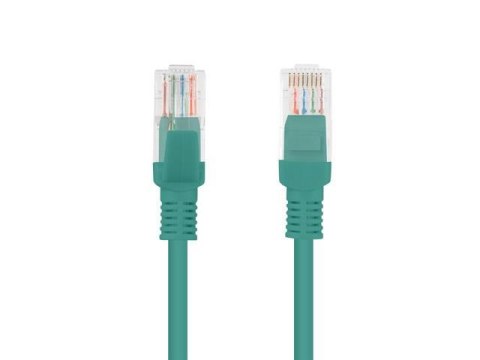 LANBERG Patchcord Lanberg UTP kat.5e 15m zielony