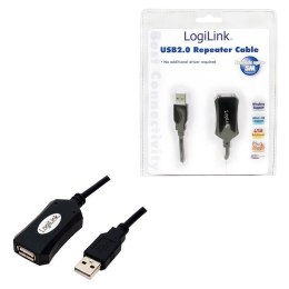 LogiLink Kabel repeater USB 2.0 LogiLink UA0001A USB (M) > USB (F) 5m