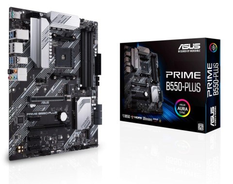 Asus Płyta Asus PRIME B550-PLUS /AMD B550/SATA3/M.2/USB3.1/PCIe4.0/AM4/ATX