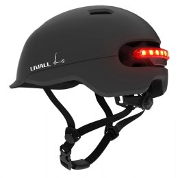 Livall Kask rowerowy miejski Livall C20/SH50 LED/SOS 57-61cm