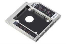 Digitus Ramka Digitus SSD/HDD do CD/DVD/Blu-ray, SATA na SATA, 9,5mm