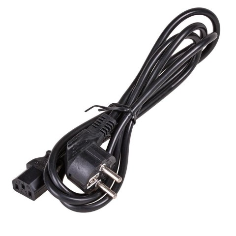 AKYGA Kabel zasilający Akyga AK-PC-01A IEC C13 CEE 7/7 230V/50Hz 1,5m