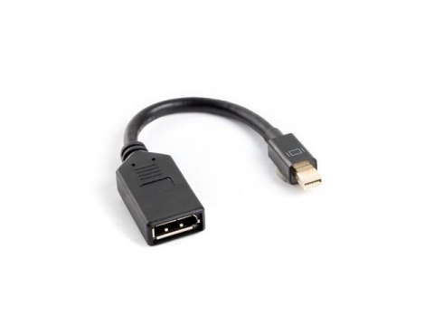 LANBERG Kabel adapter Lanberg AD-0003-BK mini Displayport (M) -> Displayport (F) czarny