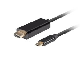 LANBERG Kabel adapter Lanberg USB-C(M) - HDMI(M) 0,5m 4K 60Hz czarny