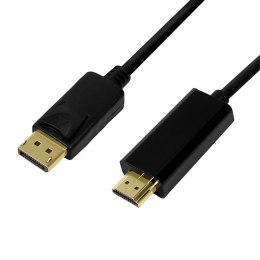 LogiLink Kabel adapter LogiLink CV0128 DisplayPort 1.2 - HDMI 1.4, 3m