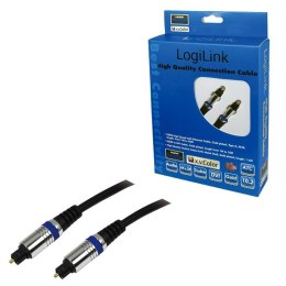 LogiLink Kabel optyczny TOSLINK LogiLink CAB1101, 1,5m