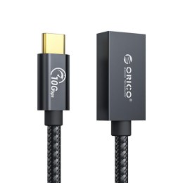 ORICO Kabel USB Orico CAF31-10-BK-BP USB-C - USB-A (M-F) 3.1, 10Gbps, PD 60W