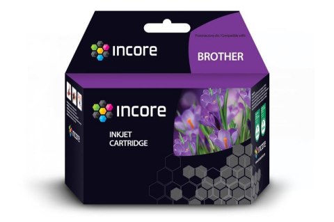 Incore Tusz INCORE do Brother (LC1100Y) Yellow 25 ml z chipem