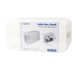 LogiLink Organizer kabli LogiLink KAB0061 CableBox M, biały