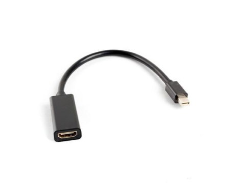 LANBERG Kabel adapter Lanberg AD-0005-BK mini Displayport (M) -> HDMI (F) czarny