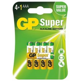 GP Recyko Bateria alkaliczna AAA / LR03 GP Super Alkaline x5