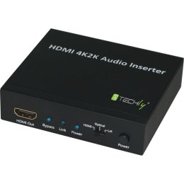Techly Przełącznik Techly HDMI 2K4K AUDIO INSERTER HDMI/TOSLINK/AUDIO STEREO L/R