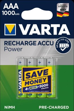 VARTA BATERIE Akumulatorki VARTA Professional 1000mAh,AAA HR03/AAA - 4szt