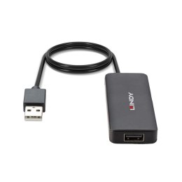 LINDY Hub USB 2.0 LINDY 4 Port czarny