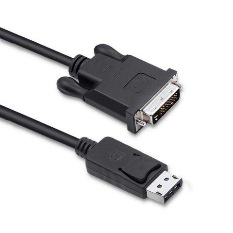 Qoltec Kabel adapter Qoltec DisplayPort | DVI (24+1) męski | 1.8m