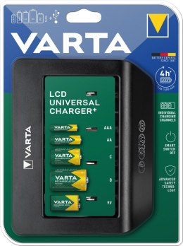 VARTA BATERIE Ładowarka akumulatorków VARTA LCD UNIVERSAL CHARGER+