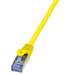 LogiLink Patchcord LogiLink CQ3037S Cat.6A S/FTP 1m żółty