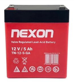 Nexon Akumulator żelowy Nexon TN-GEL-5 12V 5Ah - głębokiego rozładowania i pracy cyklicznej