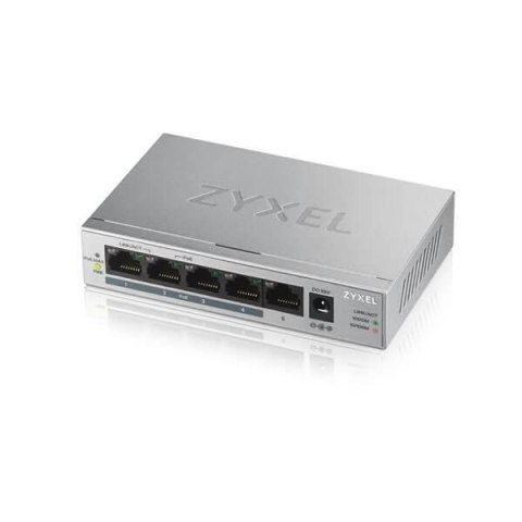 ZYXEL Switch niezarządzalny Zyxel GS1005HP 5x10/100/1000 PoE+ RJ45