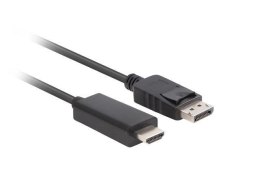 LANBERG Kabel adapter Lanberg DisplayPort (M) V1.1 - HDMI (M) 1,8m czarny
