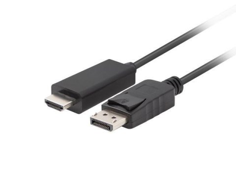 LANBERG Kabel adapter Lanberg DisplayPort (M) V1.1 - HDMI (M) 1m czarny