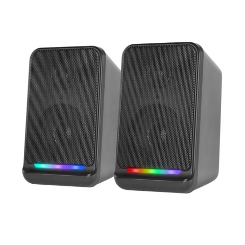 Defender Głośniki Defender SPK 120 2.0 6W USB podświetlenie LED RGB