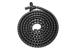 Digitus Maskownica DIGITUS organizer do okablowania (spirala) regulowana elastyczna 5m czarna