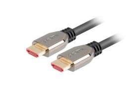 LANBERG Kabel HDMI Lanberg M/M v2.1 1m 8K 60Hz czarny