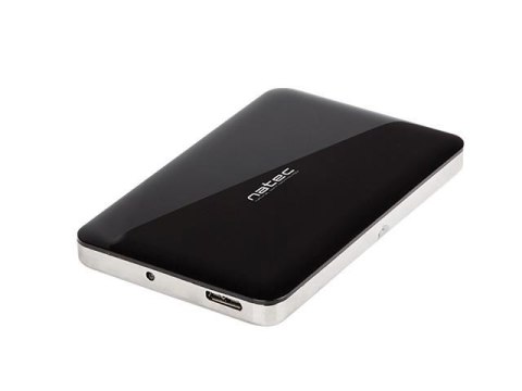 Natec Obudowa na dysk HDD/SSD Natec Oyster 2 2,5" USB 3.0 SATA aluminium black slim screwless