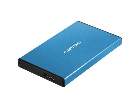 Natec Obudowa na dysk HDD/SSD Natec RHINO Go USB 3.0 2.5" SATA niebieska