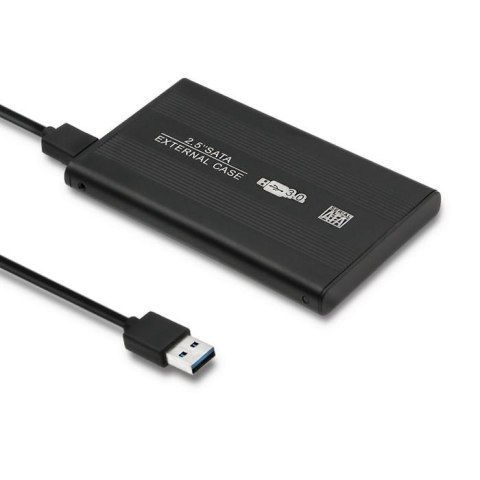 Qoltec Obudowa Qoltec na dysk HDD/SSD 2.5" SATA3 | USB 3.0 | Czarna