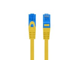 LANBERG Patchcord Lanberg S/FTP kat.6A 2m LSZH CCA fluke passed żółty